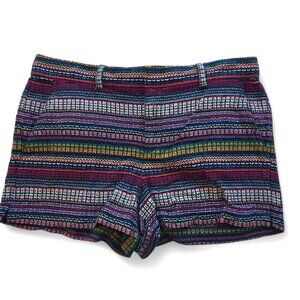 Gap Multicolor Striped City Shorts Womens Size 12